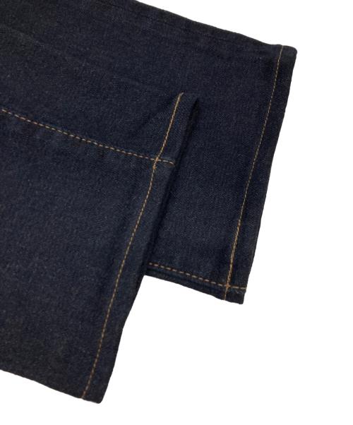 ONI DENIM（オニデニム）ONI DENIM (オニデニム) ハイライズリラックステーパード 15ozストレッチデニムパンツ インディゴ サイズ:32 未使用品の古着・服飾アイテム