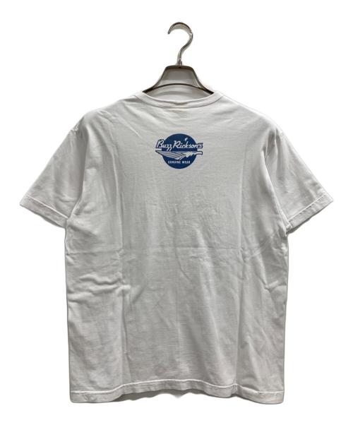 BUZZ RICKSON'S（バズリクソンズ）BUZZ RICKSON'S (バズリクソンズ) PEANUTS (ピーナッツ) USAFA FOOTBALL SNOOPY ホワイト サイズ:Lの古着・服飾アイテム