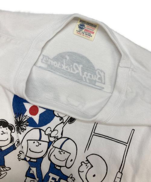 BUZZ RICKSON'S（バズリクソンズ）BUZZ RICKSON'S (バズリクソンズ) PEANUTS (ピーナッツ) USAFA FOOTBALL SNOOPY ホワイト サイズ:Lの古着・服飾アイテム