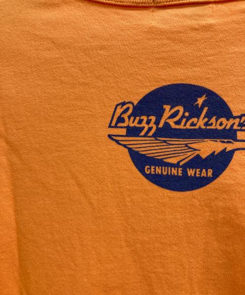 BUZZ RICKSON'S（バズリクソンズ）BUZZ RICKSON'S (バズリクソンズ) PEANUTS (ピーナッツ) CURSEYOU RED BARON TEE オレンジ サイズ:Lの古着・服飾アイテム