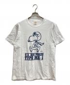 BUZZ RICKSON'S×PEANUTSバズリクソンズ×ピーナッツ）の古着「US AIRFORCE TYPE MA-1 TEE」｜ホワイト