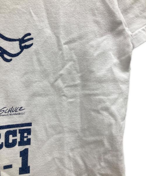 BUZZ RICKSON'S（バズリクソンズ）BUZZ RICKSON'S (バズリクソンズ) PEANUTS (ピーナッツ) US AIRFORCE TYPE MA-1 TEE ホワイト サイズ:Lの古着・服飾アイテム