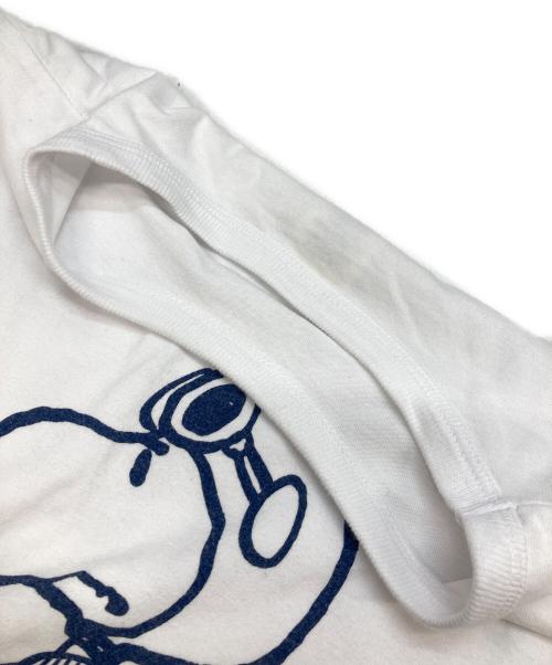 BUZZ RICKSON'S（バズリクソンズ）BUZZ RICKSON'S (バズリクソンズ) PEANUTS (ピーナッツ) US AIRFORCE TYPE MA-1 TEE ホワイト サイズ:Lの古着・服飾アイテム