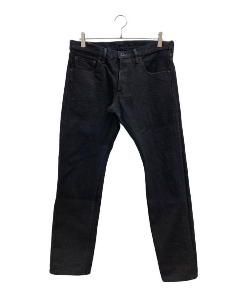 ONI DENIM（オニデニム）ONI DENIM (オニデニム) AIZUMI Relax Tapered 20oz 鬼秘デニムパンツ ブラック サイズ:33の古着・服飾アイテム