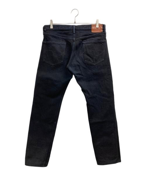 ONI DENIM（オニデニム）ONI DENIM (オニデニム) AIZUMI Relax Tapered 20oz 鬼秘デニムパンツ ブラック サイズ:33の古着・服飾アイテム
