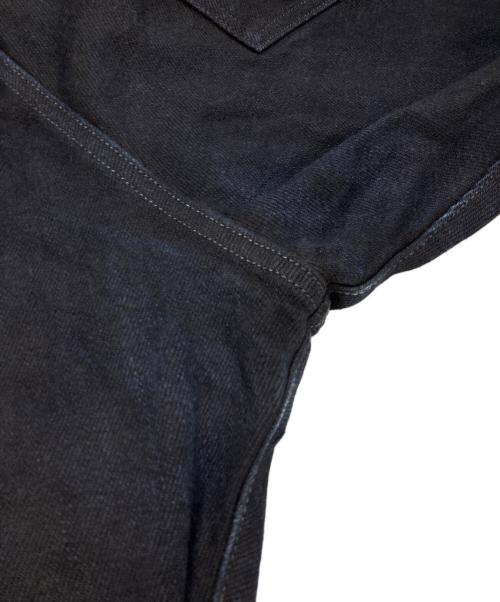 ONI DENIM（オニデニム）ONI DENIM (オニデニム) AIZUMI Relax Tapered 20oz 鬼秘デニムパンツ ブラック サイズ:33の古着・服飾アイテム