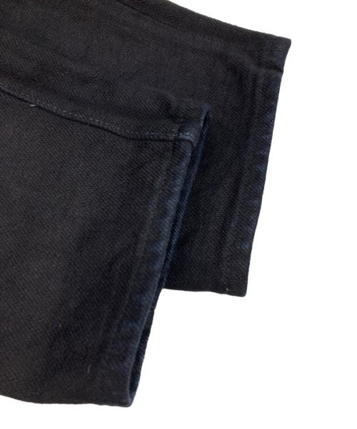 ONI DENIM（オニデニム）ONI DENIM (オニデニム) AIZUMI Relax Tapered 20oz 鬼秘デニムパンツ ブラック サイズ:33の古着・服飾アイテム