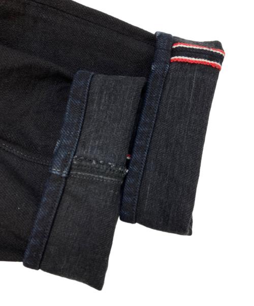 ONI DENIM（オニデニム）ONI DENIM (オニデニム) AIZUMI Relax Tapered 20oz 鬼秘デニムパンツ ブラック サイズ:33の古着・服飾アイテム