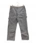 SUGAR CANE（シュガーケーン）の古着「HICKORY DOUBLEKNEE WORK PANTS」｜インディゴ×ホワイト