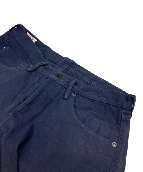 ONI DENIM（オニデニム）ONI DENIM (オニデニム) Relax Tapered 12oz Navy Warp and Weft Selvedge Denim ネイビー サイズ:33の古着・服飾アイテム