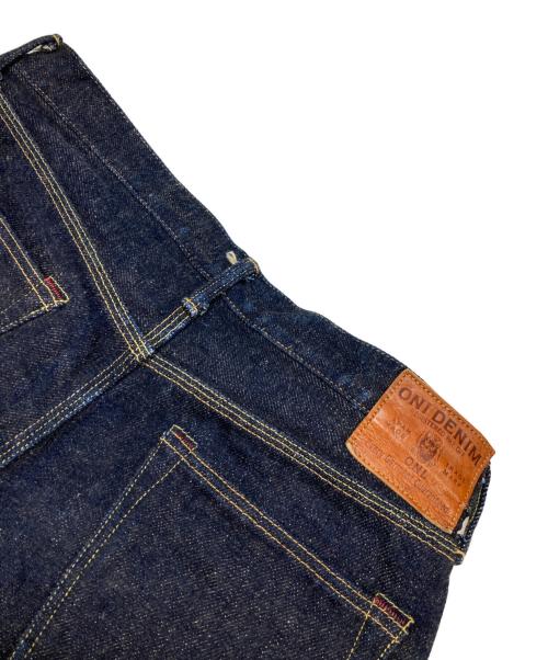 ONI DENIM（オニデニム）ONI DENIM (オニデニム) ダブルニーデニムパンツ インディゴ サイズ:Lの古着・服飾アイテム