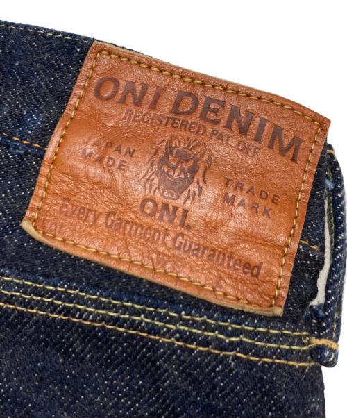 ONI DENIM（オニデニム）ONI DENIM (オニデニム) ダブルニーデニムパンツ インディゴ サイズ:Lの古着・服飾アイテム