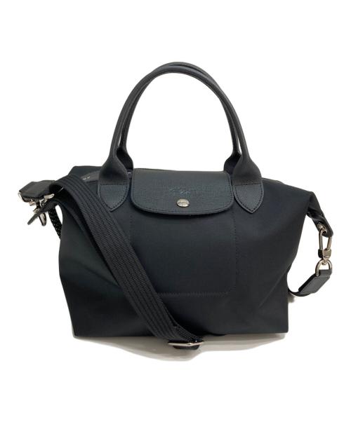 LONGCHAMP（ロンシャン）LONGCHAMP (ロンシャン) ル プリアージュ® エナジー S トップハンドルバッグ ブラックの古着・服飾アイテム