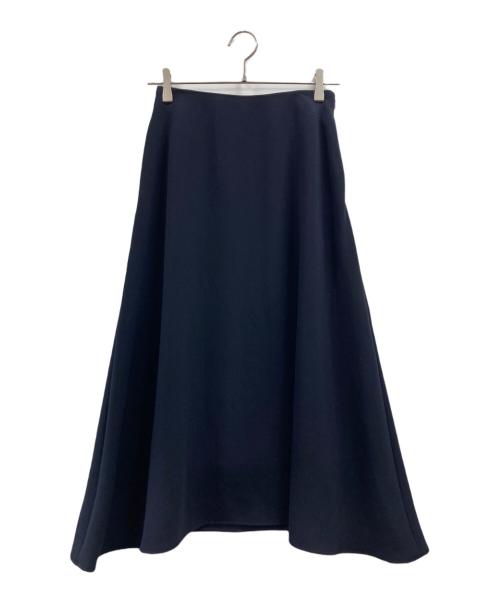 SHE TOKYO（シートーキョー）SHE TOKYO (シートーキョー) ロングフレアスカート ネイビー サイズ:36の古着・服飾アイテム