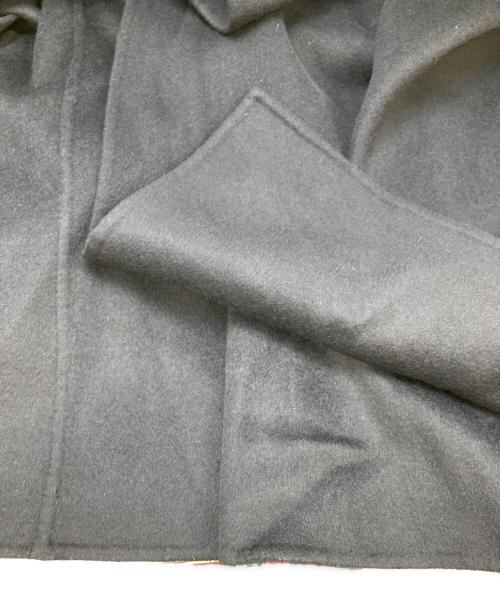 HER.（ハー）HER. (ハー) カシミヤブレンドロングケープ ネイビー サイズ:FREEの古着・服飾アイテム