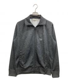 Onitsuka Tiger（オニツカタイガー）の古着「ボタニカルアートTRACK TOP」｜ブラック