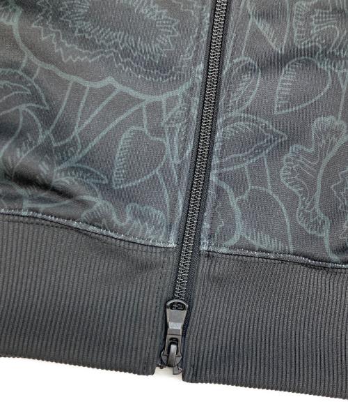 Onitsuka Tiger（オニツカタイガー）Onitsuka Tiger (オニツカタイガー) ボタニカルアートTRACK TOP ブラック サイズ:Lの古着・服飾アイテム