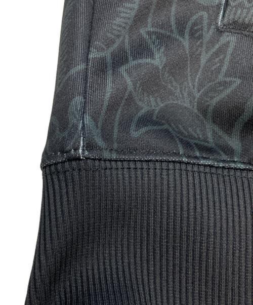 Onitsuka Tiger（オニツカタイガー）Onitsuka Tiger (オニツカタイガー) ボタニカルアートTRACK TOP ブラック サイズ:Lの古着・服飾アイテム