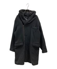 glamb（グラム）の古着「Carol Long Coat / キャロルロングコート」｜ブラック