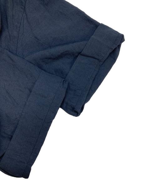 UNITED ARROWS（ユナイテッドアローズ）UNITED ARROWS (ユナイテッドアローズ) リネンシャツ ネイビー サイズ:Mの古着・服飾アイテム