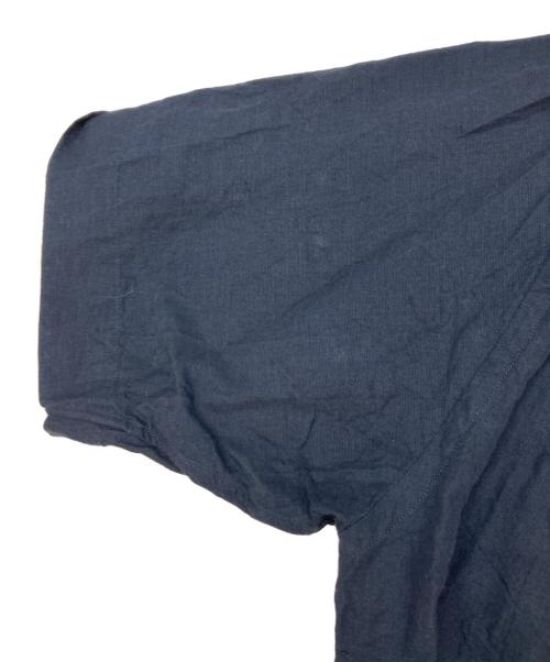 UNITED ARROWS（ユナイテッドアローズ）UNITED ARROWS (ユナイテッドアローズ) リネンシャツ ネイビー サイズ:Mの古着・服飾アイテム