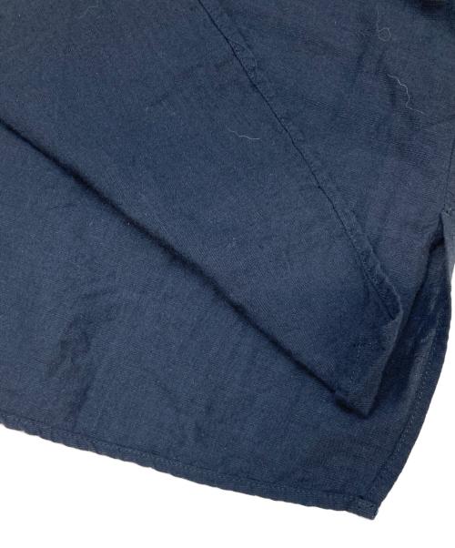 UNITED ARROWS（ユナイテッドアローズ）UNITED ARROWS (ユナイテッドアローズ) リネンシャツ ネイビー サイズ:Mの古着・服飾アイテム