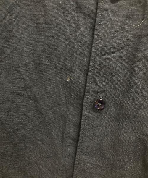 UNITED ARROWS（ユナイテッドアローズ）UNITED ARROWS (ユナイテッドアローズ) リネンシャツ ネイビー サイズ:Mの古着・服飾アイテム
