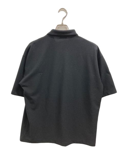 BEAUTY&YOUTH（ビューティーアンドユース）BEAUTY&YOUTH (ビューティーアンドユース) ニットポロシャツ ブラック サイズ:Lの古着・服飾アイテム