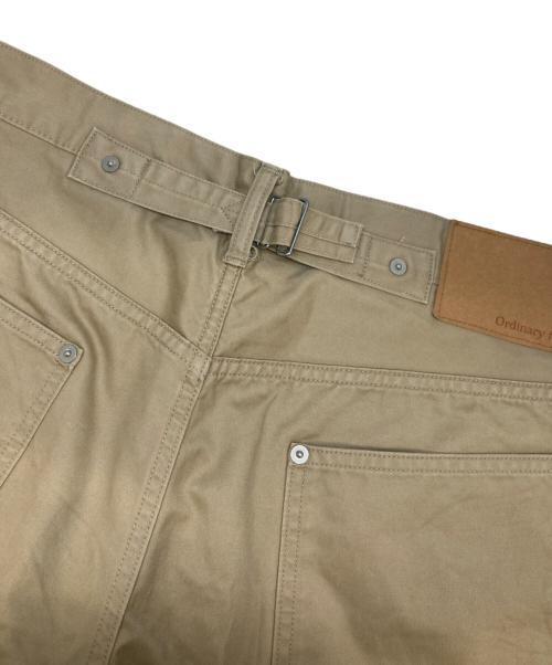 ordinary fits（オーディナリーフィッツ）ordinary fits (オーディナリーフィッツ) CHINO PANTS ベージュ サイズ:30の古着・服飾アイテム
