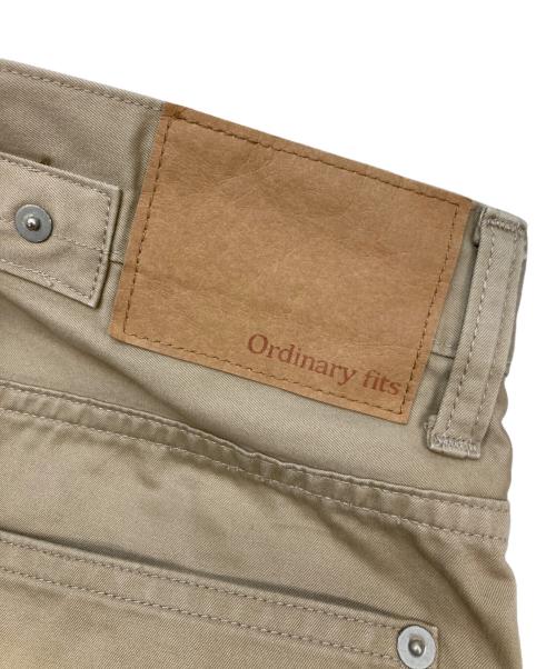 ordinary fits（オーディナリーフィッツ）ordinary fits (オーディナリーフィッツ) CHINO PANTS ベージュ サイズ:30の古着・服飾アイテム