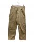 ordinary fits（オーディナリーフィッツ）の古着「CHINO PANTS」｜ベージュ