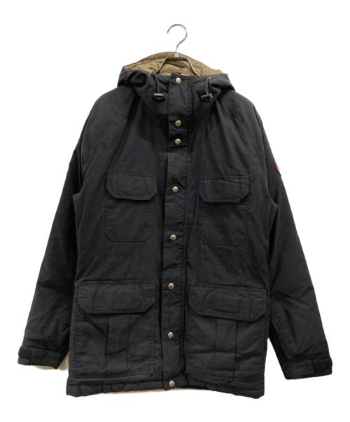 Eddie Bauer（エディーバウアー）Eddie Bauer (エディーバウアー) Crescent Down Works (クレセントダウンワークス) ARCTIC MONTAGNE PARKA ブラック サイズ:Mの古着・服飾アイテム