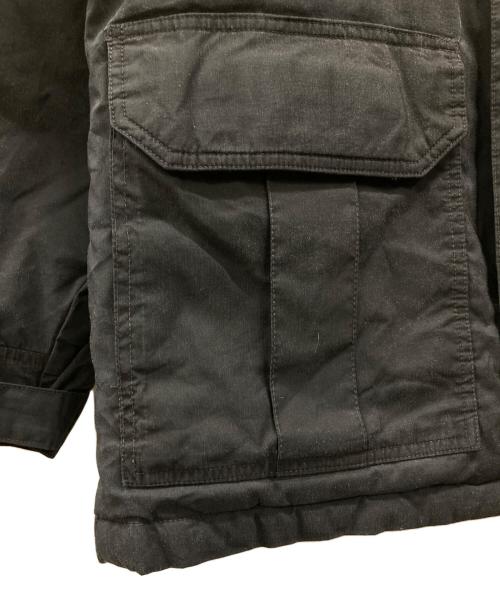 Eddie Bauer（エディーバウアー）Eddie Bauer (エディーバウアー) Crescent Down Works (クレセントダウンワークス) ARCTIC MONTAGNE PARKA ブラック サイズ:Mの古着・服飾アイテム