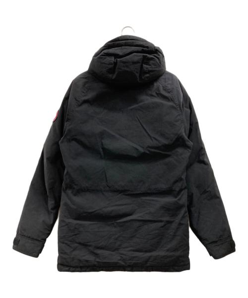 Eddie Bauer（エディーバウアー）Eddie Bauer (エディーバウアー) Crescent Down Works (クレセントダウンワークス) ARCTIC MONTAGNE PARKA ブラック サイズ:Mの古着・服飾アイテム