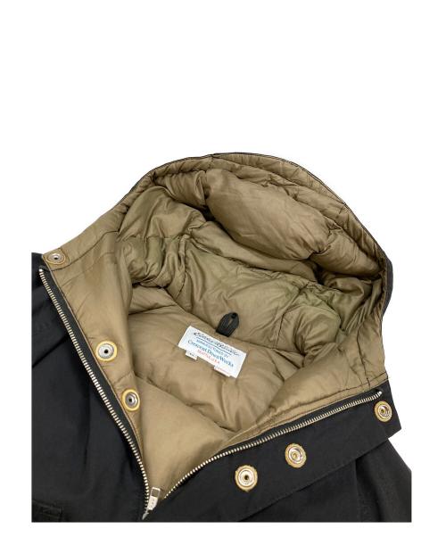 Eddie Bauer（エディーバウアー）Eddie Bauer (エディーバウアー) Crescent Down Works (クレセントダウンワークス) ARCTIC MONTAGNE PARKA ブラック サイズ:Mの古着・服飾アイテム