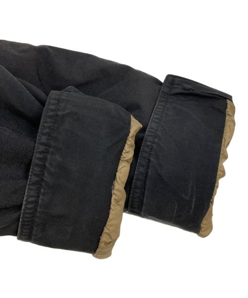Eddie Bauer（エディーバウアー）Eddie Bauer (エディーバウアー) Crescent Down Works (クレセントダウンワークス) ARCTIC MONTAGNE PARKA ブラック サイズ:Mの古着・服飾アイテム