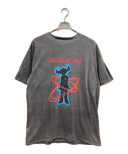 Insonnia Projects（インソニアプロジェクト）Insonnia Projects (インソニアプロジェクト) jamiroquai COSMIC GIRL TEE グレー サイズ:2の古着・服飾アイテム