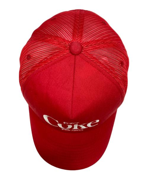 Coca Cola（コカコーラ）Coca Cola (コカコーラ) BRIXTON (ブリクストン) キャップ レッドの古着・服飾アイテム