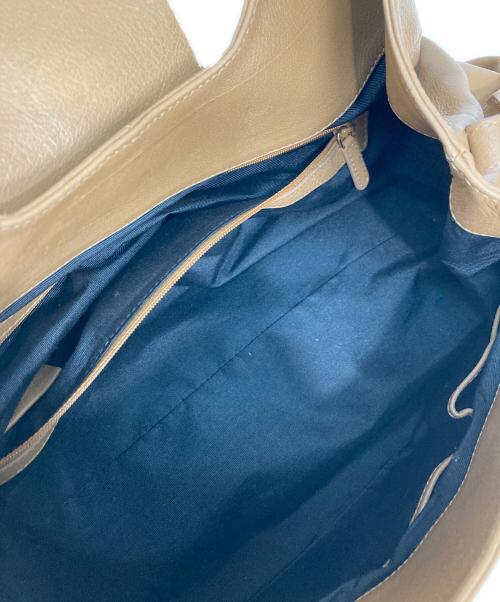 BVLGARI（ブルガリ）BVLGARI (ブルガリ) ハンドバッグ ベージュ サイズ:実寸参照の古着・服飾アイテム