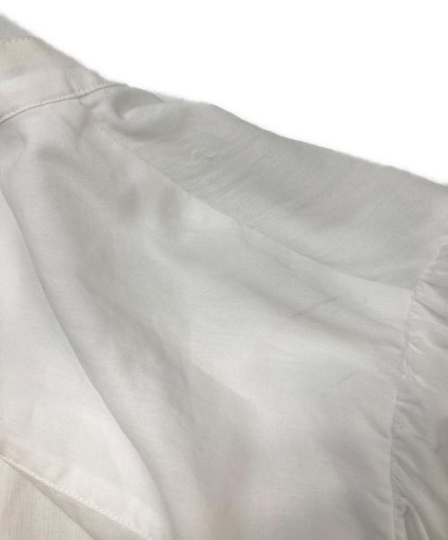 IENA（イエナ）IENA (イエナ) パフスリーブ半袖ブラウス ホワイト サイズ:不明(実寸参照)の古着・服飾アイテム