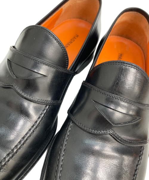 MAGNANNI（マグナーニ）MAGNANNI (マグナーニ) コインローファー ブラック サイズ:7の古着・服飾アイテム