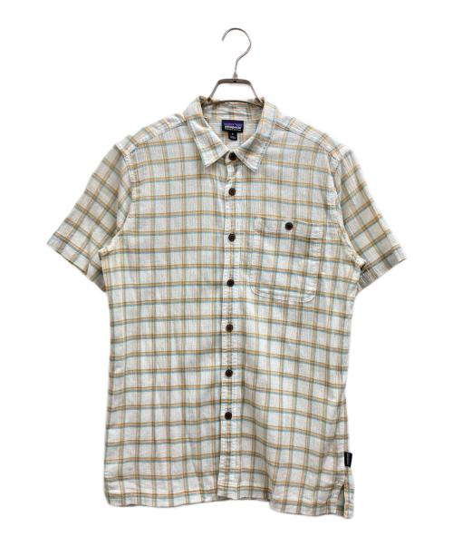 Patagonia（パタゴニア）Patagonia (パタゴニア) A/Cシャツ ブルー サイズ:Sの古着・服飾アイテム
