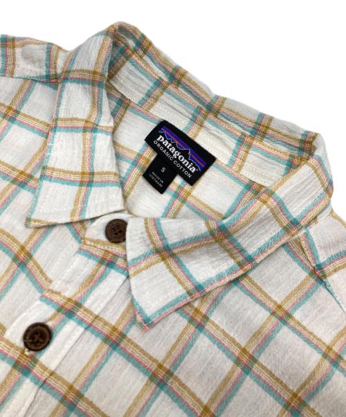 Patagonia（パタゴニア）Patagonia (パタゴニア) A/Cシャツ ブルー サイズ:Sの古着・服飾アイテム