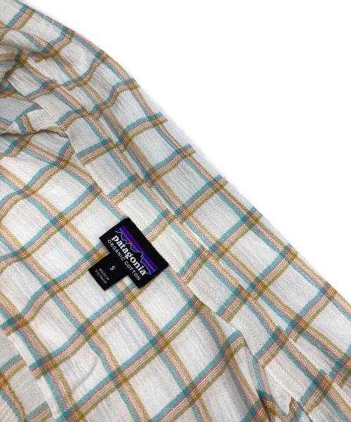 Patagonia（パタゴニア）Patagonia (パタゴニア) A/Cシャツ ブルー サイズ:Sの古着・服飾アイテム