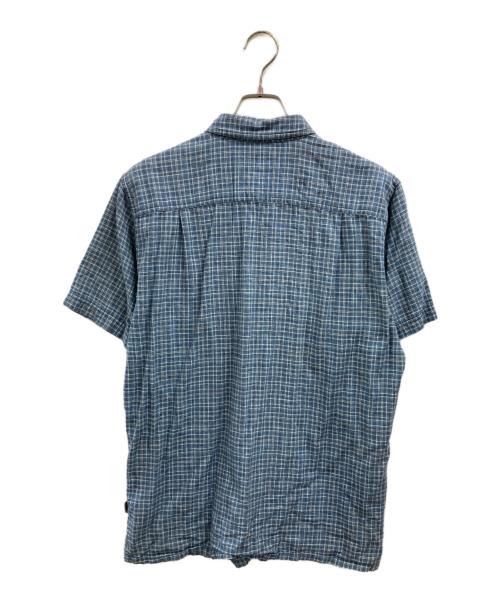 Patagonia（パタゴニア）Patagonia (パタゴニア) Back Step Shirt ブルー サイズ:Mの古着・服飾アイテム