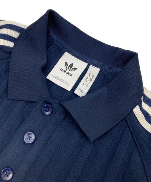 adidas（アディダス）adidas (アディダス) Adicolor 70s Vintage Polo Shirt ネイビー サイズ:Mの古着・服飾アイテム