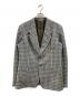 Paul Smith COLLECTION（ポールスミス コレクション）の古着「ウールチェックテーラードジャケット」｜ブルー×グレー