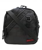 BRIEFINGブリーフィング）の古着「JET TRIP SQ SHOULDER/ショルダーバッグ」｜ブラック