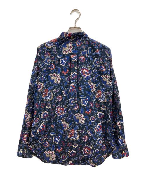LAUREN RALPH LAUREN（ローレン ラルフ ローレン）LAUREN RALPH LAUREN (ローレン ラルフ ローレン) ペイズリーシャツ ネイビー サイズ:Sの古着・服飾アイテム