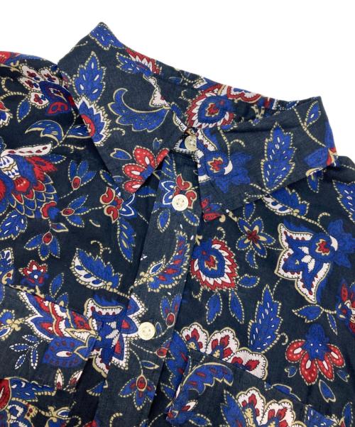 LAUREN RALPH LAUREN（ローレン ラルフ ローレン）LAUREN RALPH LAUREN (ローレン ラルフ ローレン) ペイズリーシャツ ネイビー サイズ:Sの古着・服飾アイテム